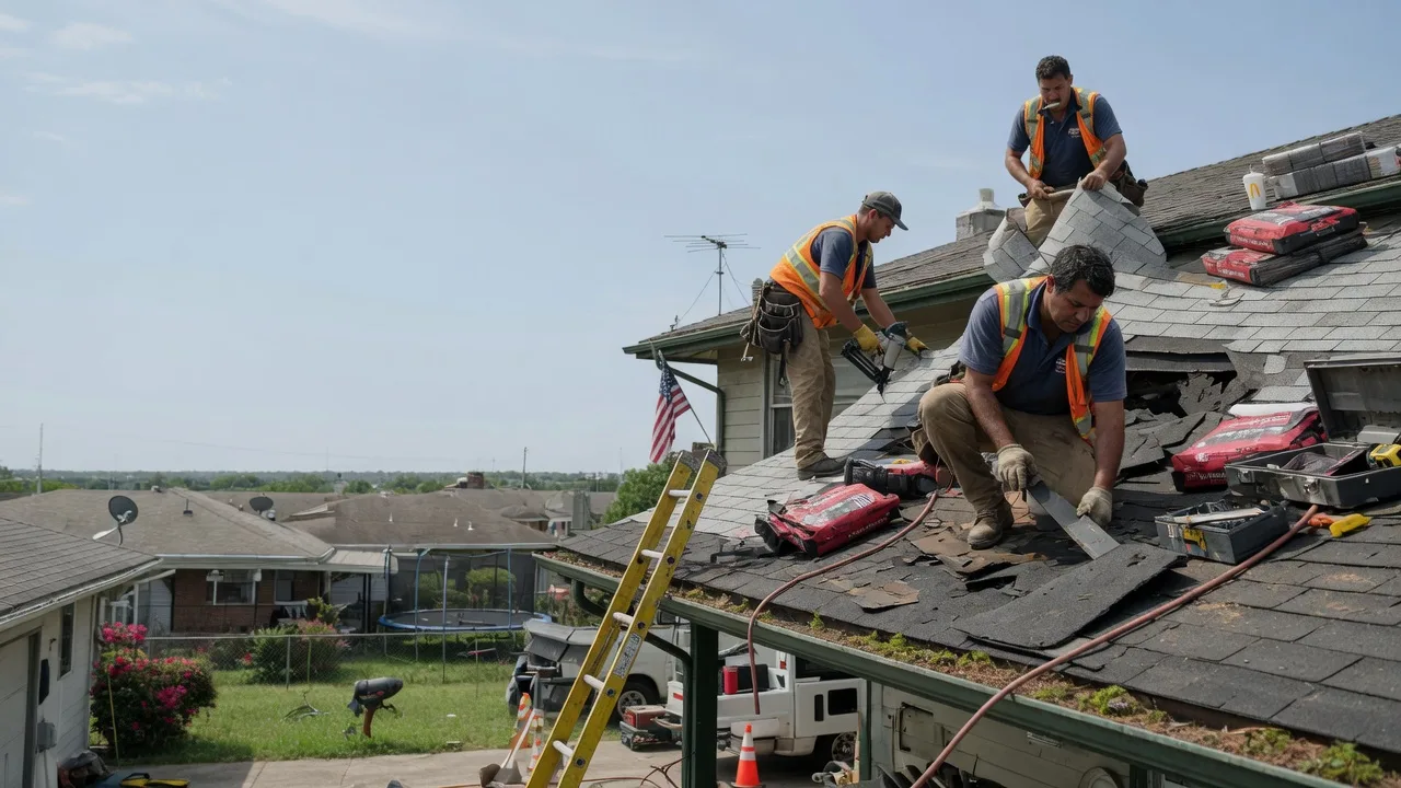 Roof Repair in Oilton, TX near me
